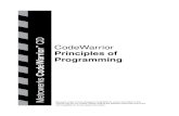 eBook - Codewarrior - Principles of Programming