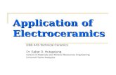 Chapter 10-Application of Electroceramics
