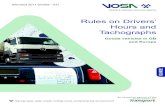 Rules on Drivers Hours and Tachographs - Goods Vehicles in GB and Europe