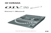 Yamaha O1V96V2 Manual