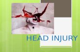 Head Injury Ppt