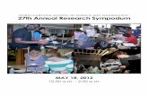 Symposium Abstract Book 2012