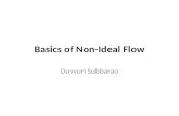 Basics of Non-Ideal Flow April 2012
