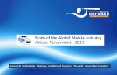 Annual State of Global Mobile Industry 2012 Chetan Sharma Consulting 2