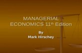 Managerial Economics - Oligopoly