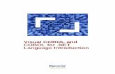 Visual COBOL and COBOL for .NET Language Introduction En