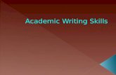 Eap Academic Writing Skills