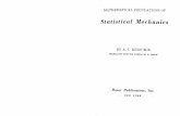 Khinchin - Mathematical Foundations of Statistical Mechanics Dover 1949