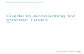 2009 Guide Accounting Income Taxes