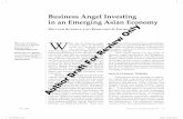 Angel Investing in an Emerging Asian Economy by Bill Scheela and Ed Isidro
