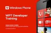 Windows Phone 7 Workshop