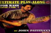 John Patitucci - Ultimate Play-Along for Bass (Level 1-Vol. 1)