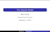 Vasicek Model, Simple