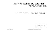 Apprenticeship - Trade Entrance Exam Study Guide