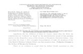 Elsie Lucero Affidavit Filing May 30 2012