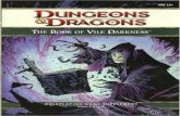 The Book of Vile Darkness 4th Edition - Dungeon Master's Book