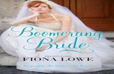 Boomerang Bride by Fiona Lowe