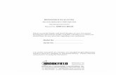 Brookfield Operating Manual DV-III Ultra