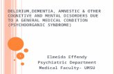 Delirium,Dementia, Amnestic & Other Cognitive and Mental Kbk Terjemah
