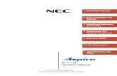NEC Aspire Hardware Manual