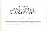 Bizarre World of Vampires by Jeanne Youngson 1996
