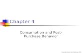 Consumption and Post Consumption Behaviour Mod