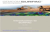 Surpac Introduction Tutorial