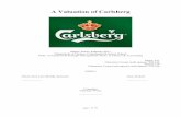 A Valuation of Carlsberg