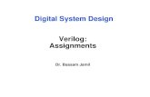 Verilog Basics 3 Assingments