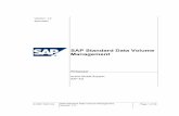SAP Standard Data Volume Mgmnt