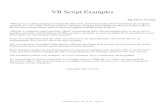 Vb Script Examples