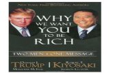 34216493 Why We Want You to Be Rich Donald Trump Robert Kiyosaki