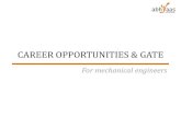Career opportunities and GATE Preparation for Mechanical Engineers