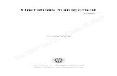 Operations Management ICMR Workbook