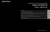Buffalo HD-PZU3 User Manual