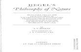 Hegel - Philosophy of Nature - Miller Translation