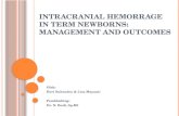 Intracranial Hemorrage in Term Newborns