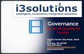 I3solutions- Sharepoint Governance the Art