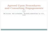 Agreed Upon Procedures vs. Consulting Engagements