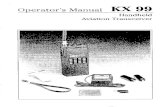 Bendix-king Kx99 Operator Manual