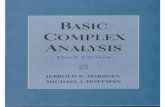eBook - Marsden Jerrold - Basic Complex Analysis 3rd Ed.