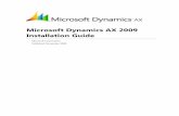 Microsoft Dynamics AX 2009 Installation Guide
