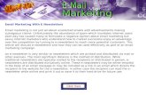 Email Marketing With E Newsletters