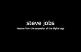 Steve Jobs - Entrepreneurship Lessons From The Superstar