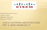 Cisco Systems Architecture - Group2