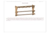 Wall Shelf Plan - Woodworking Furniture Plans - Craftsmanspace