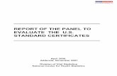 U.S.Standard Certificates