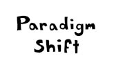 Paradigm shift comic strip