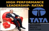 High Performance Leadership- Ratan Tata