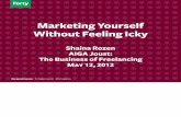 How to market yourself without feeling icky